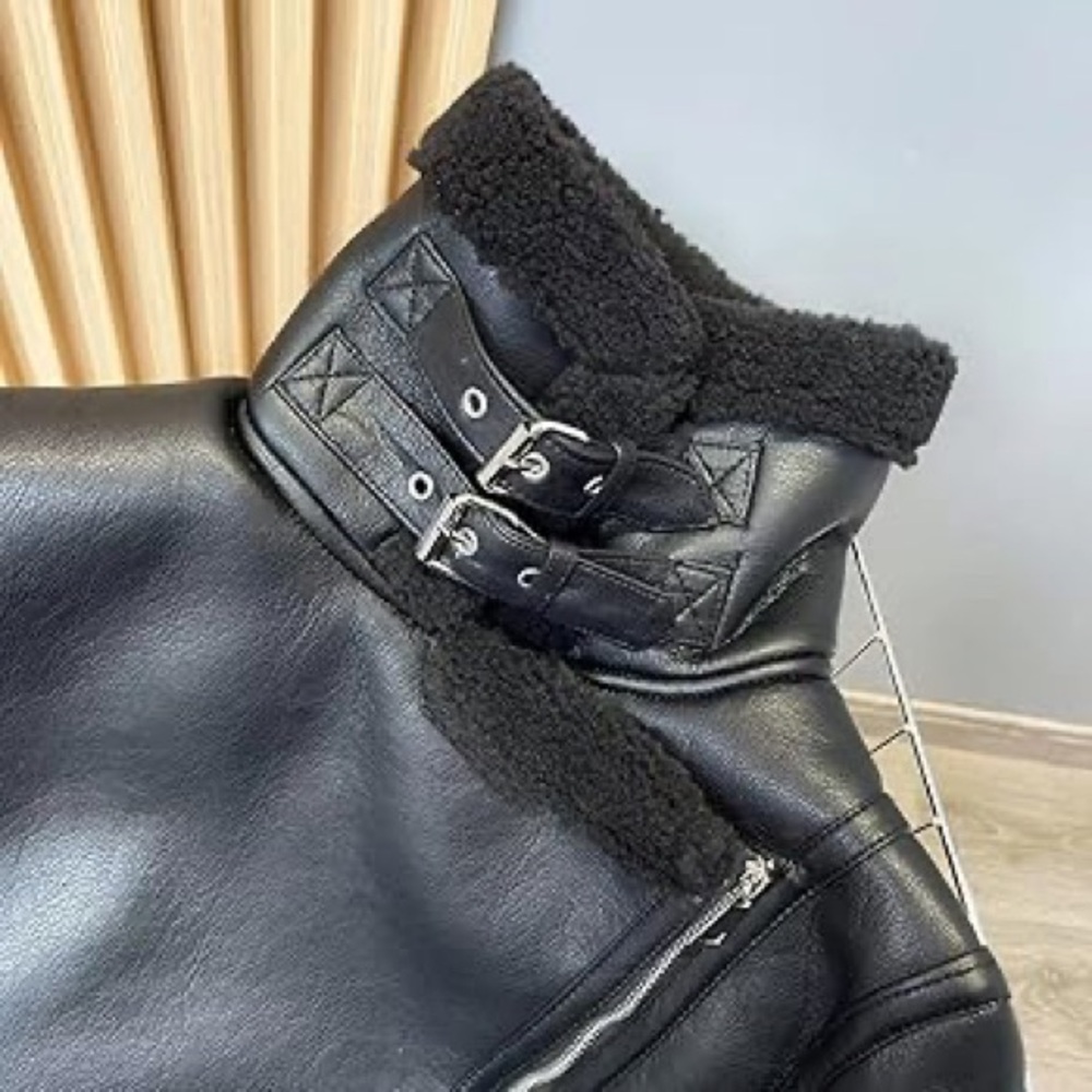 Michael Kors Black Leather Jacket